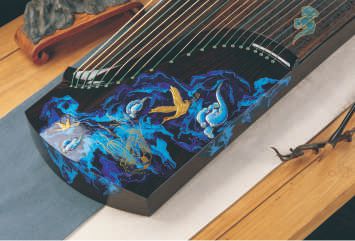 海棠&middot;琉璃 考級(jí)收藏型專(zhuān)業(yè)半挖古箏