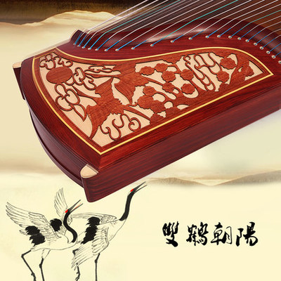 敦煌古箏694DQ雙鶴朝陽